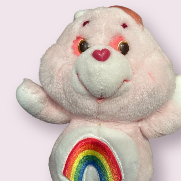 Vintage Cheer Care Bears Stuffed Animal Plush Toy 1980's - Picture 2 of 8